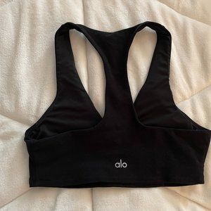 Alo Yoga Base Bra - Black Size S